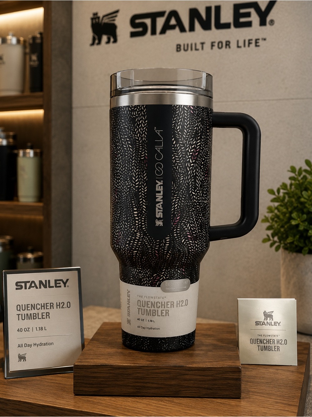 🖤 NEW Stanley x CALIA Quencher H2.0 – 40 oz